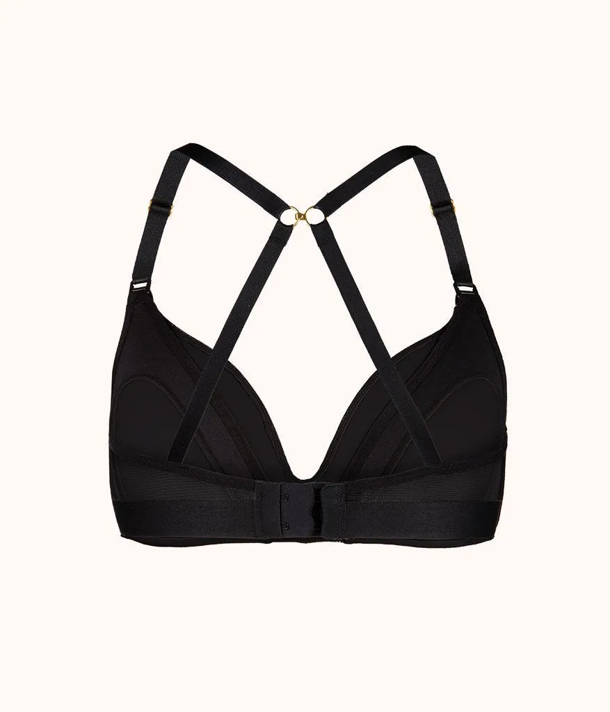 The No-Wire Maternity Bra: Jet Black