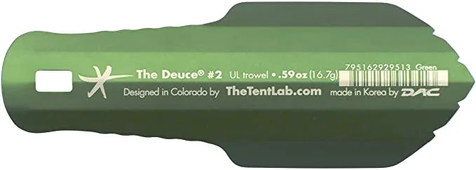 The Tentlab The Deuce 2 Ul Trowel