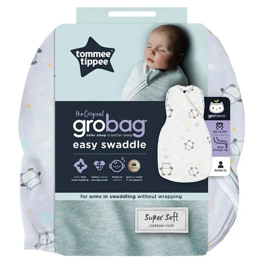 Tommee Tippee The Original Grobag Newborn Snuggle Baby Sleep Bag, 3-9m, Little Ollie