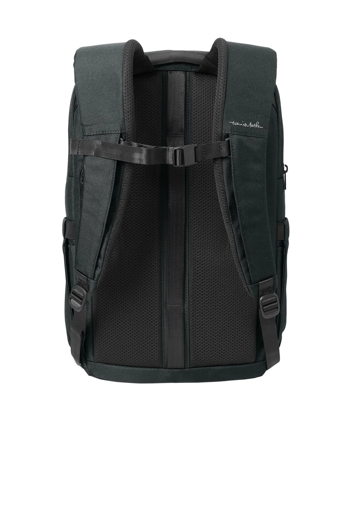 TravisMathew Duration Branded Backpacks, Black