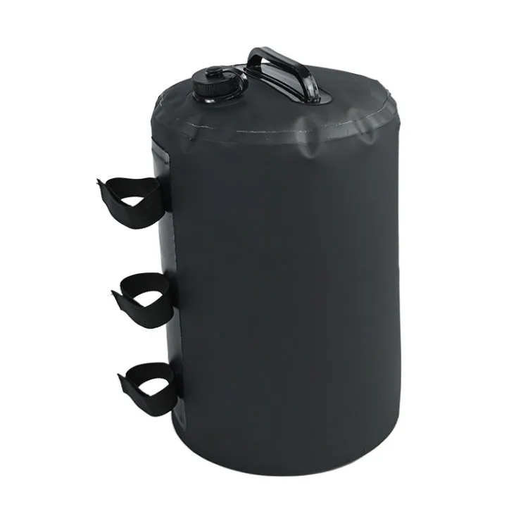 Water And Sand Multi-Function Tent Windproof Fixed Water Bag, Size: 24x34cm(Black)