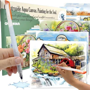 Water Painting Dementia Activities for Seniors | Farm Memories